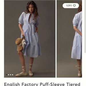 English Factory Long Dress